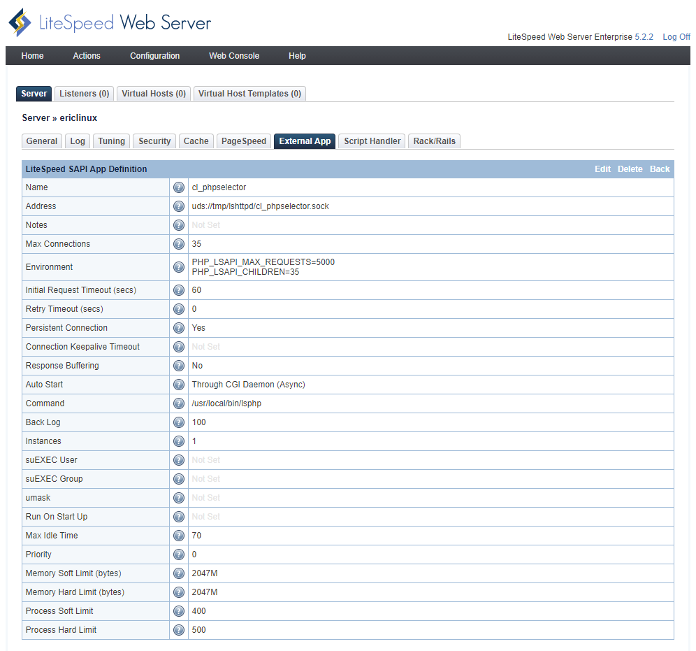 !External App cl_phpselector