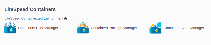 !Plesk Plugin "LiteSpeed Containers"