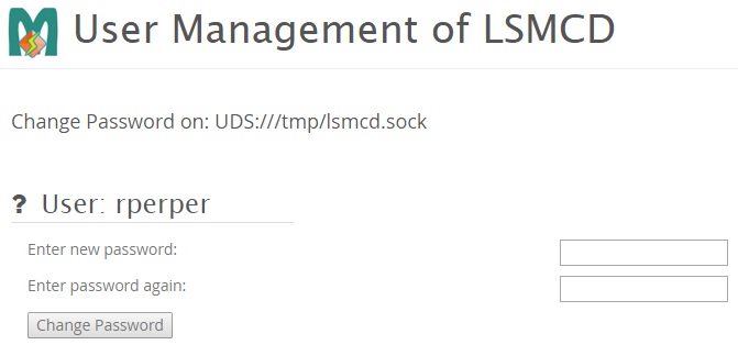 LSMCD Change Password