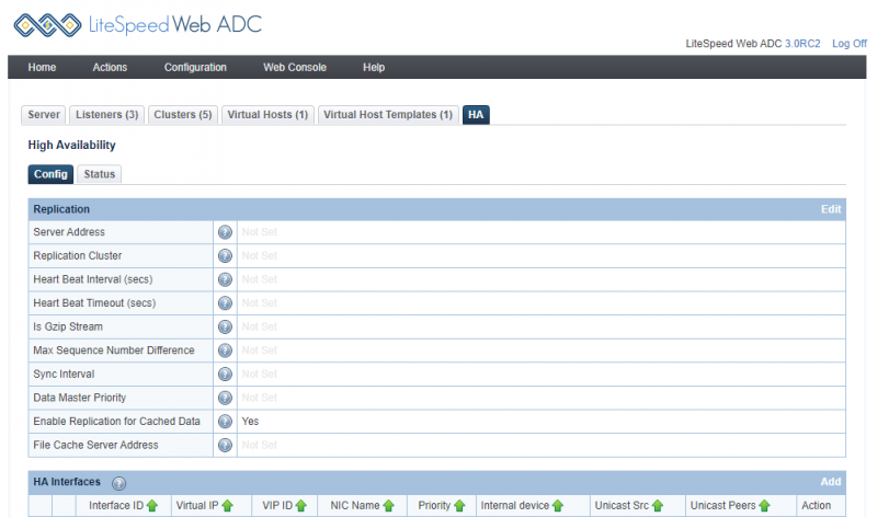 !Enable cache replication